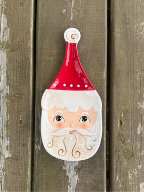 Johanna Parker Vintage Inspired Santa Claus Spoon Rest